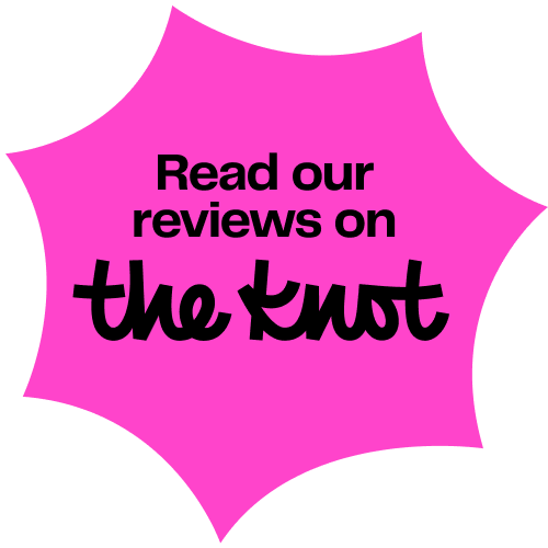 Couples love us! See our reviews on The Knot.